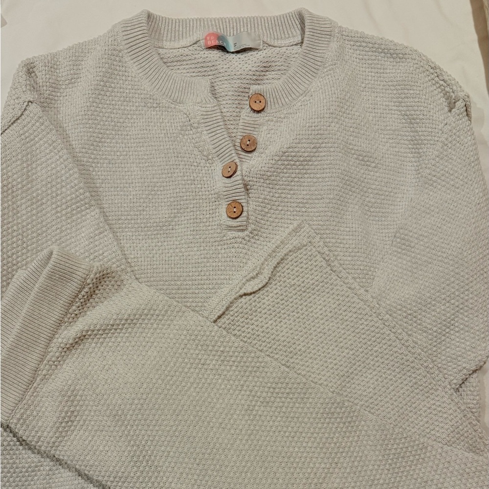 Free People Hailee sweater set. Washed once & air dryed